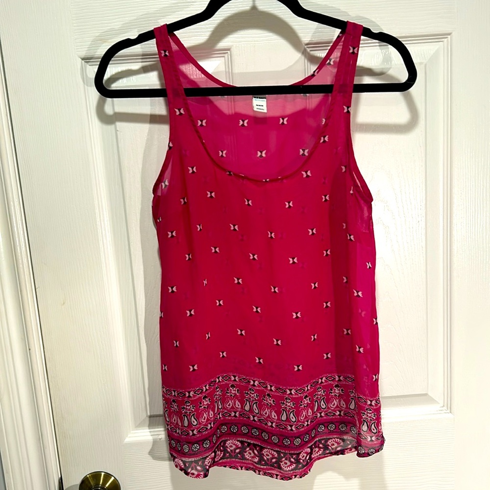 Old navy sheer tank top